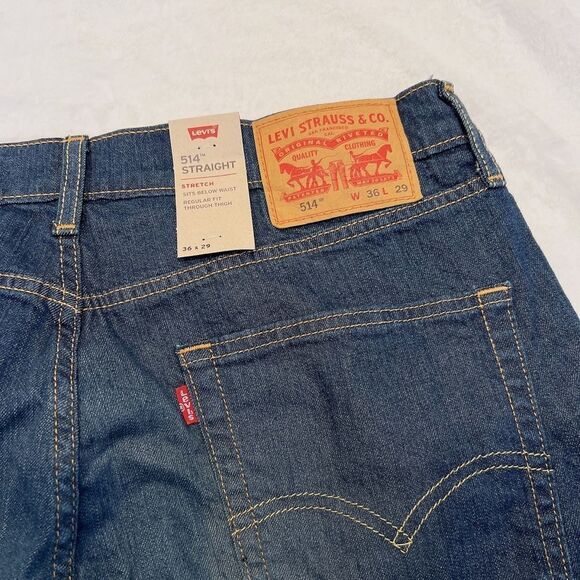 NWT Levi’s 514 Straight size W36 x L29 - Picture 5 of 5